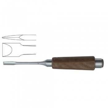 FiberGrip™ Obwegeser Wedge Osteotome Stainless Steel, 22 cm - 8 3/4" Blade Width 12 mm